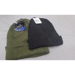 TWO Beanies Rugged Wear And Yacht & Smith, One‎ Size Winter Hats, Two Boggings